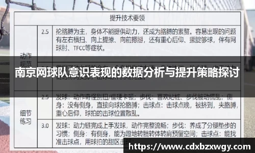 南京网球队意识表现的数据分析与提升策略探讨