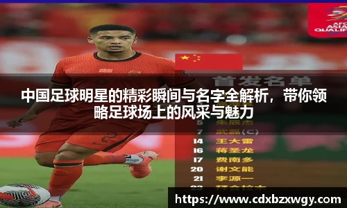 中国足球明星的精彩瞬间与名字全解析，带你领略足球场上的风采与魅力