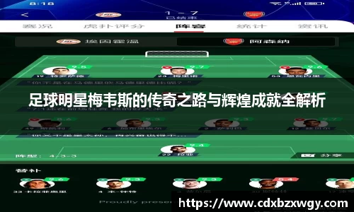 足球明星梅韦斯的传奇之路与辉煌成就全解析